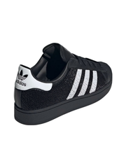 Adidas Originals Women's Superstar II Sneakers, Core Black / Core Black, JH7098