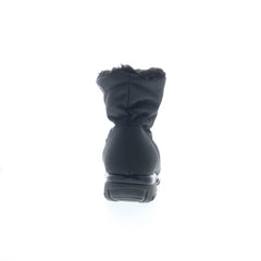Clinic Extra Alyssa T09862 Womens Black Extra Wide Casual Dress Boots