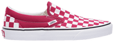Vans Men's Classic Slip‑On Canvas Sneakers, Cerise, VN0A4U38XOC