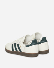 BAPE Samba Sneakers Off White / Shadow Green