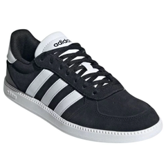 Adidas Womens Black Breaknet Sleek Sneakers, IH5466 (Damaged Box)