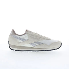 Reebok Classic AZ Womens White Suede Lace Up Lifestyle Sneakers Shoes