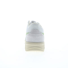 Gola Swerve CLB519 Womens Gray Leather Lace Up Lifestyle Sneakers Shoes