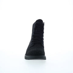 Eurosoft by Sofft Blaike ES0025501 Womens Black Canvas Casual Dress Boots
