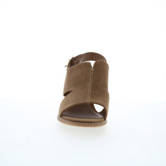 Eurosoft by Sofft Taite ES0035406 Womens Brown Suede Heeled Sandals Shoes