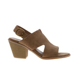 Eurosoft by Sofft Taite ES0035406 Womens Brown Suede Heeled Sandals Shoes