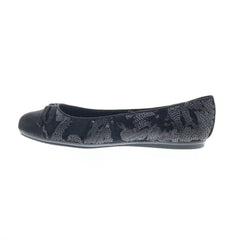Easy Spirit Gail 2 Martha Stewart Womens Black Wide Ballet Flats Shoes