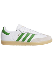 Adidas Originals Men's Green Samba ADV Sneakers, JP8522