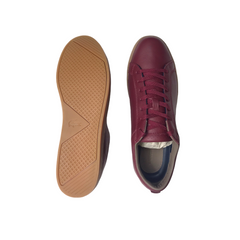 Men LACOSTE Straightset 3 SRM Leather Shoes
