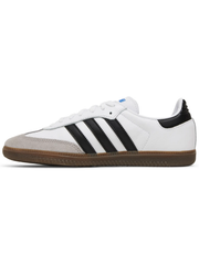 Adidas Originals Men's Samba OG Sneakers, White, B75806