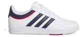 Adidas Men's White / Navy Hoops 4.0 Sneakers, JQ9986