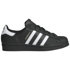 Adidas Originals Women's Black Superstar Sneakers, JI2887 (No Box)