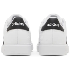 Adidas Men's White Grand Court 2.0 Sneakers, GW9195 (No Box)
