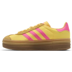 Adidas Originals Women's Yellow Gazelle Bold Sneakers, IG4387 (No Box)
