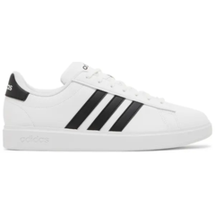 Adidas Men's White Grand Court 2.0 Sneakers, GW9195 (No Box)