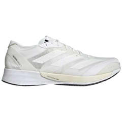 Adidas Men's White Adizero Adios 7 'Non Dyed White' Sneakers, GY2588 (No Box)
