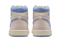 Women's Air Jordan 1 Retro Hi OG in Pale Ivory / Psychic Blue