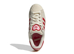 Women's Adidas Superstar II in Cream White