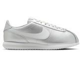 Women's Nike Cortez in Metallic Silver