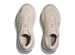 Women's Hoka Bondi 9 'Oat Milk / Rose Gold'