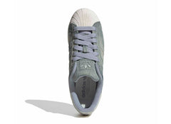 Adidas Superstar II in Halo Silver / Core White