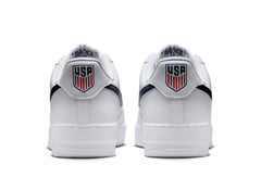 Nike Air Force 1 '07 LV8 in White / Midnight Navy "USA Soccer"