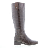 Easy Spirit Rhonda Martha Stewart Womens Brown Leather Casual Dress Boots