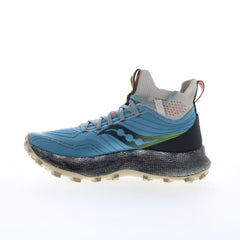 Saucony Endorphin Trail Mid S10646-06 Womens Blue Athletic Hiking Shoes