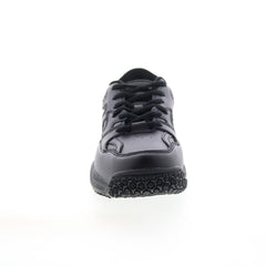 SkidBuster Oxford Slip Resistant S5055 Womens Black Wide Work & Safety Shoes