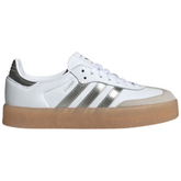 Adidas Originals Women's Silver Sambae Sneakers, JS3943