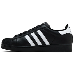Adidas Originals Men's Black Superstar II Sneakers, JI0079