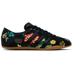 Adidas Originals Black Floral Women's Tokyo Sneakers, JR1494