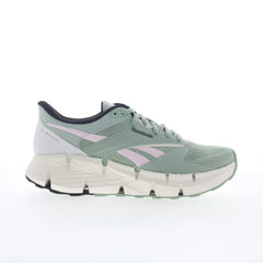 Reebok Zig Dynamica 5 Womens Green Mesh Lace Up Lifestyle Sneakers Shoes