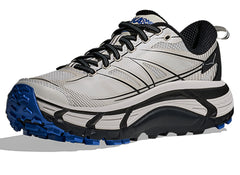 Unisex Hoka Mafate Speed 2 in White / Cobalt Blue
