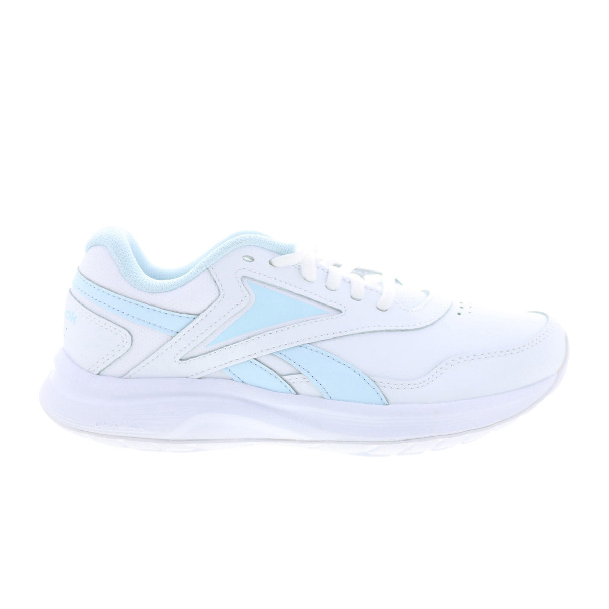 Reebok Walk Ultra 7 DMX MAX Womens White Leather Lifestyle Sneakers Shoes