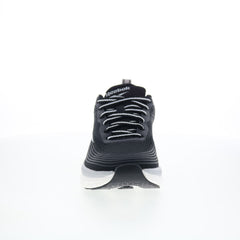 Reebok Road Strider Womens Black Canvas Lace Up Lifestyle Sneakers Shoes