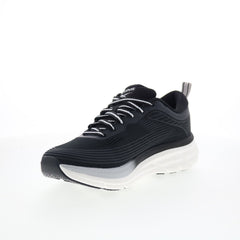 Reebok Road Strider Womens Black Canvas Lace Up Lifestyle Sneakers Shoes