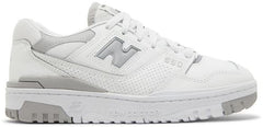 New Balance Women's 550 Chunky Sneakers, White/Rain Cloud, BBW550BB