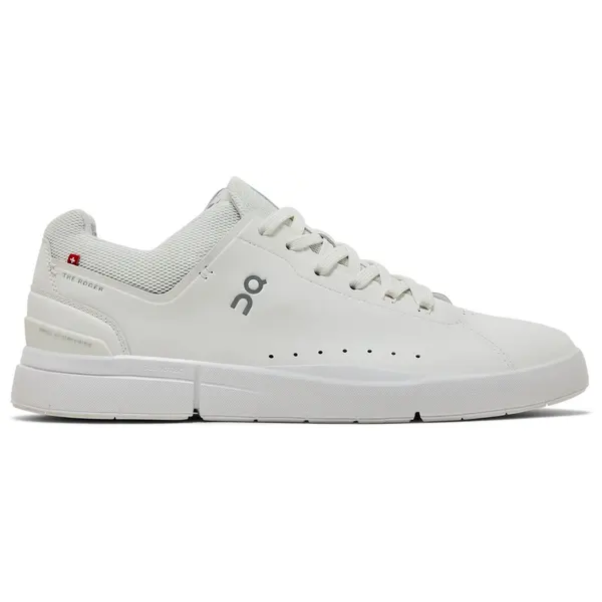 Mens ON White The Roger Advantage Sneakers, 3MD10640108