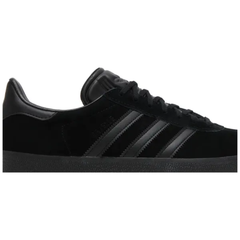 Adidas Mens Gazelle 'Triple Black' Sneakers, CQ2809