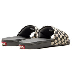 Vans Mens Black La Costa Slide-On Checkerboard, VN0A5HF588H