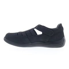 Drew Maryann 14792-15 Womens Black Narrow Nubuck Lifestyle Sneakers Shoes