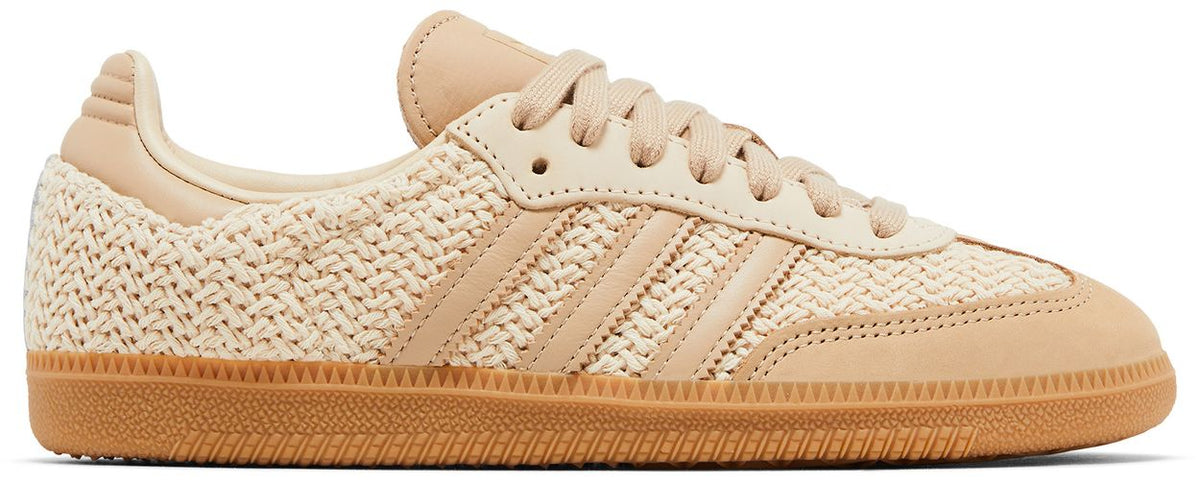 Adidas Originals Women's Cream/Beige Samba OG Sneakers, JR9446