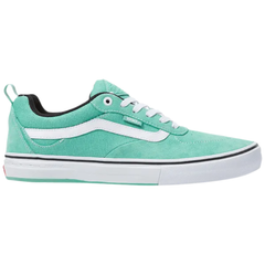 Vans Mens Teal Kyle Walker Pro 'Jade White' Sneakers, VN0A3XSGW7Y