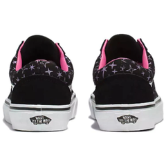 Vans Mens 'Black Pink'Old Skool Shoes, VN000CP5448