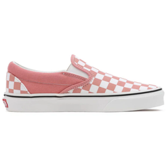 Vans Mens Pink Classic Slip on Shoes, VN000XG8B01