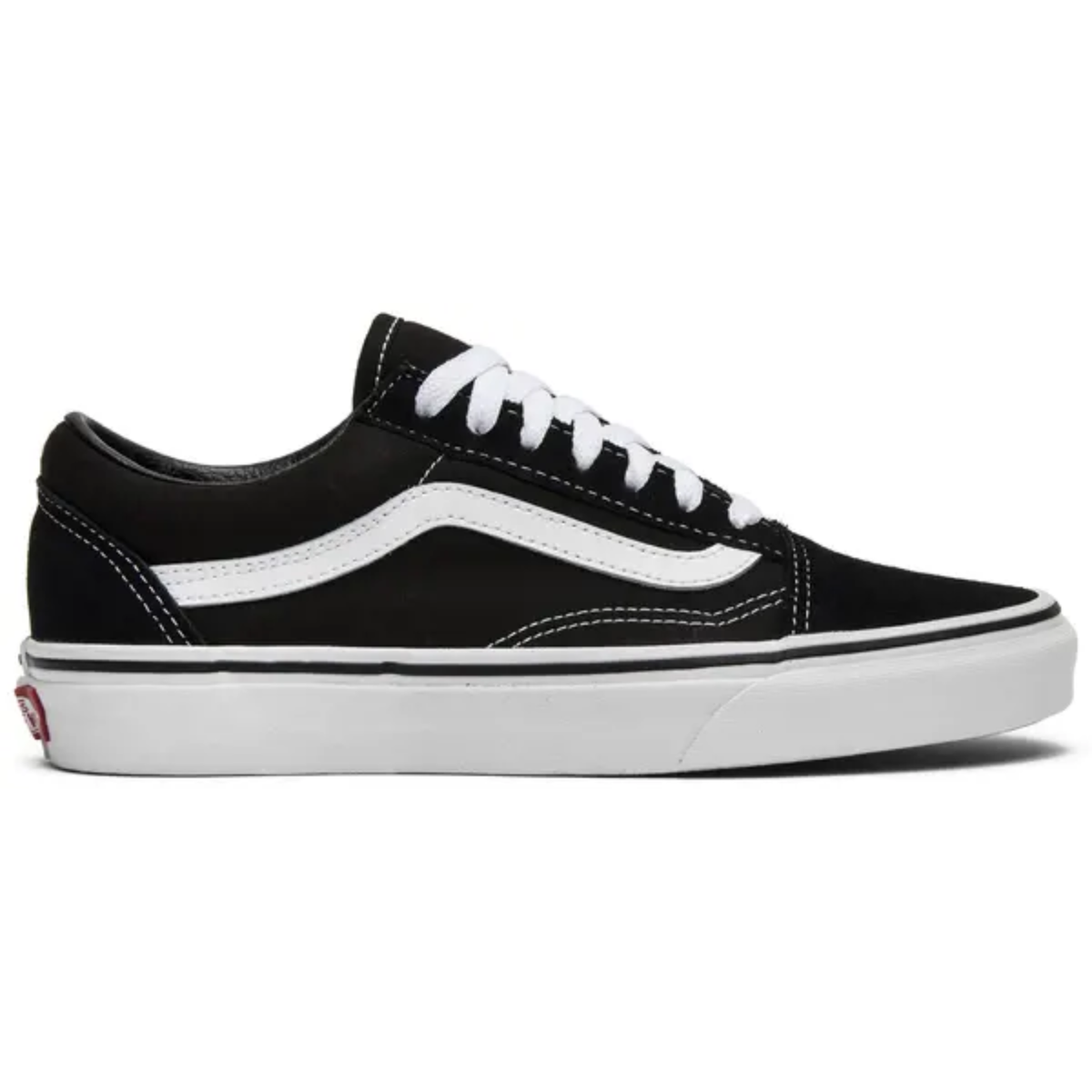 Vans Mens Black Old Skool Sneakers, VN000D3HY28