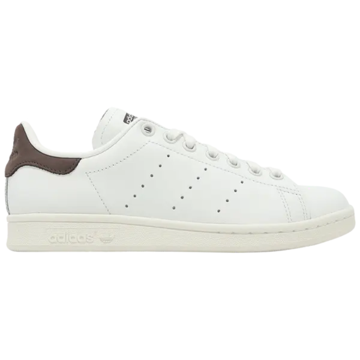 Adidas Originals Men's White/Brown Stan Smith Sneakers, IH2142 (No Box)