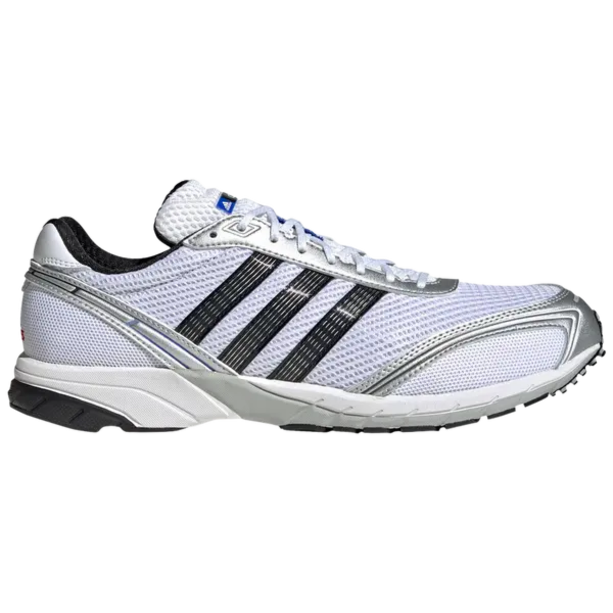 Adidas Men's Originals White/Hi-Res Blue Adizero Adios OG Sneakers, JQ9306