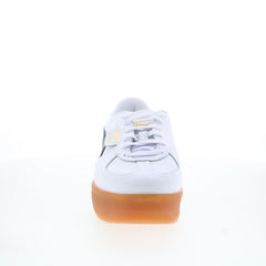 Puma Palermo Elevata Leather 40046102 Womens White Lifestyle Sneakers Shoes